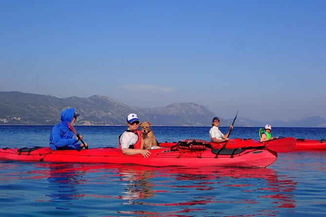 Kayaking Korčula's Paradise -Half Day Guided Kayak Tour - Local stories between paddle strokes