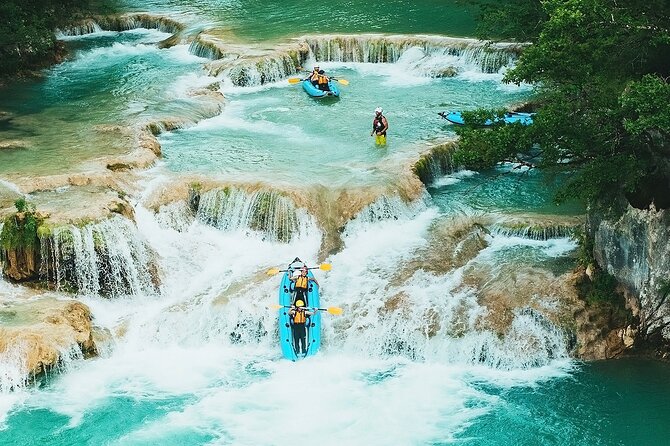 Kayaking Mreznica Waterfalls close to Plitvice Lakes - The 3.5-hour route, from briefing to final shuttle