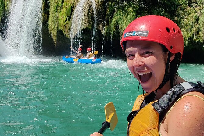Kayaking Mreznica Waterfalls close to Plitvice Lakes - Equipment that makes the $66.54 price easier to justify