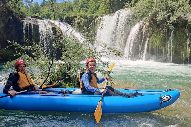 Kayaking Mreznica Waterfalls close to Plitvice Lakes - Planning the day near Slunj and Plitvice