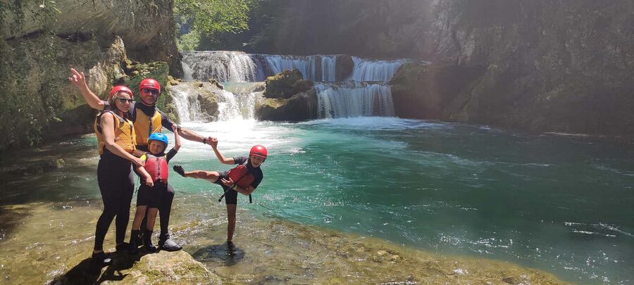 Kayaking Mreznica Waterfalls in Natural Monument - Arriving at the Primišlje base