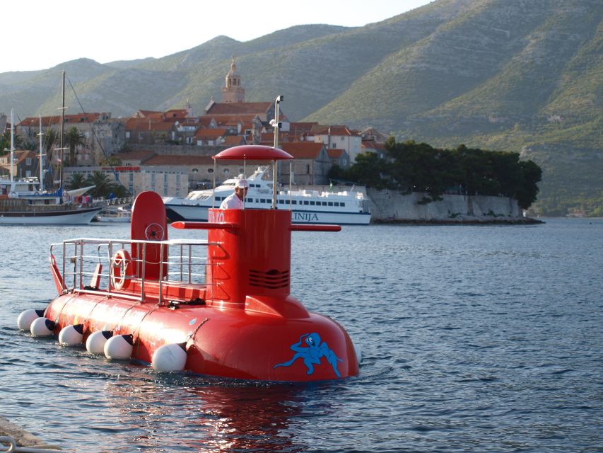Korcula: Semi-Submarine Tour - The First 30 Minutes Along the Coast