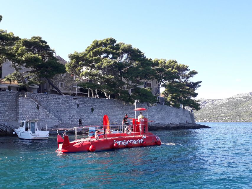 Korcula: Semi-Submarine Tour - The Last 15 Minutes Across the Sea
