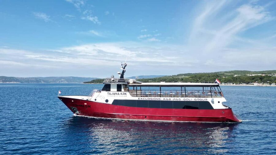 Krk:Rab & Pag Boat Trip with Swimming & City Tour with lunch - The first views from Krk to Rab