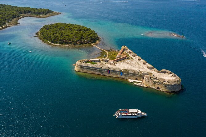Krka Waterfalls National Park Boat Tour from Vodice - St Nicholas Fortress and the Adriatic defenses
