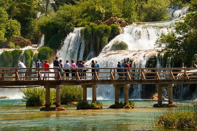 Krka Waterfalls tour with Boat Ride and Swimming in Skradin town - The day at a glance