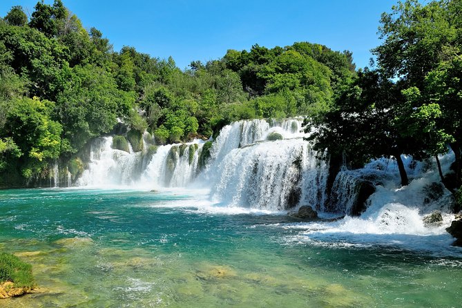Krka Waterfalls tour with Trogir Walking tour and Krka panoramic boat cruise - The 30-minute panoramic boat cruise