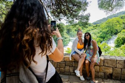 Krka Waterfalls tour with Trogir Walking tour and Krka panoramic boat cruise