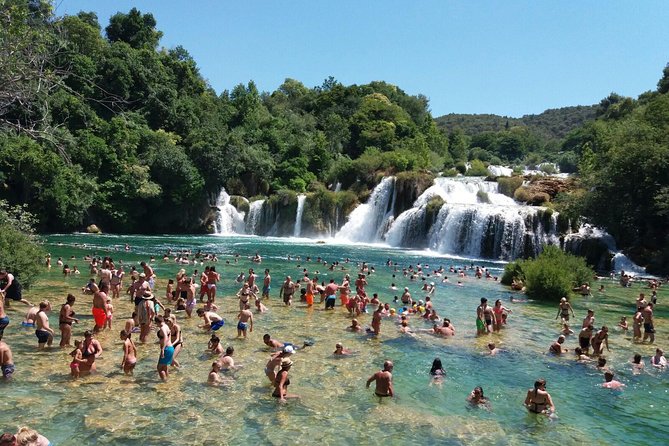 Krka Waterfalls with 30min river cruise from Split or Kaštela - Walking at your own speed