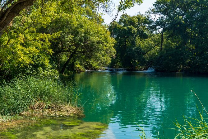 Krka Waterfalls with 30min river cruise from Split or Kaštela - Skradin: the place to swim