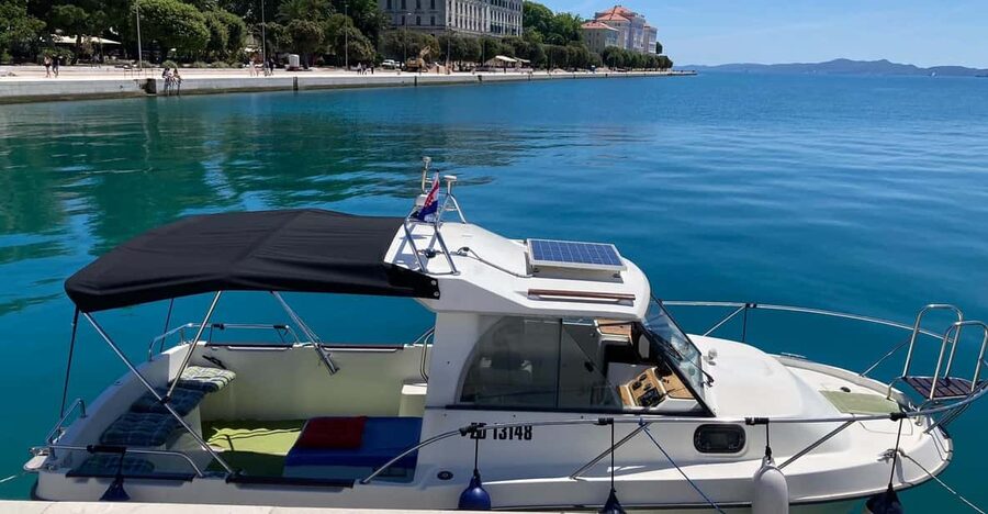 Let'sNavigateTogether;Panorama Tour;Zadar Islands;Half Day!! - Leaving Zadar from the Oaza-ML boat rental