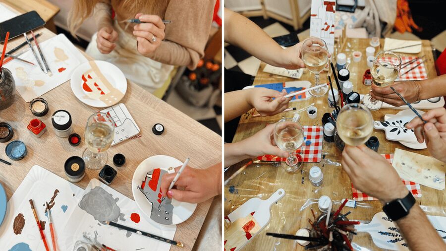 Local Paint and Wine Workshop: A Unique Creative Experience - Why the small group matters