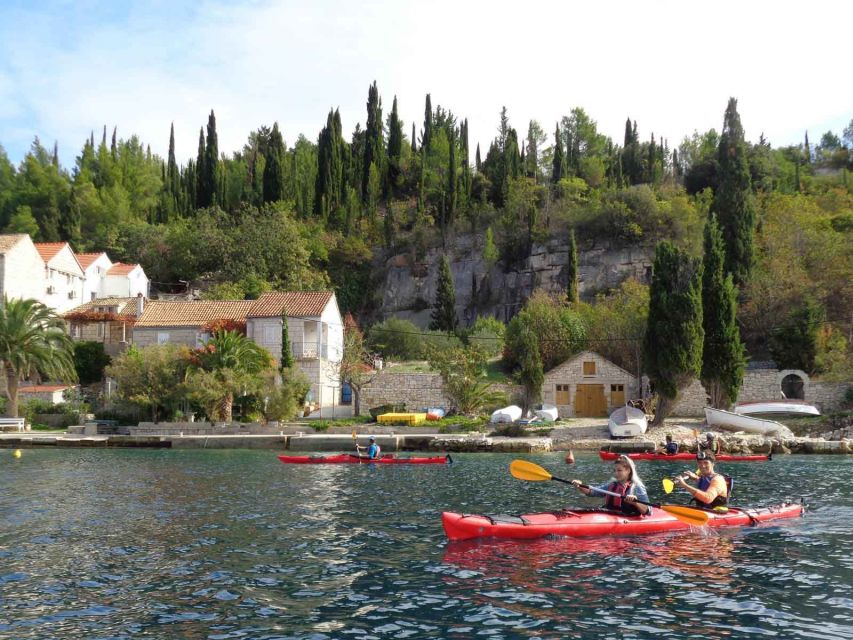 Lumbarda: Half-Day Kayaking and History with Wine delight - Paddling From Tatinja Bay to the Quarry Islands