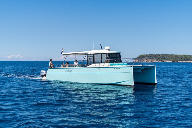 Luxury Blue Cave and Elaphiti Islands Small Group Tour - Swimming ashore at Šunj Beach