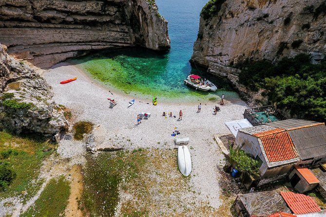 Luxury Blue Cave, Hvar and Vis Boat Tour from Split and Brac - Vis and the optional stop at Komiza