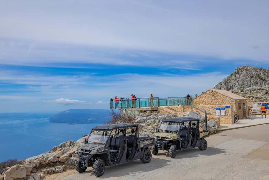 Makarska: Buggy Skywalk and Biokovo Tour - Pickup in Makarska and the ride into Biokovo