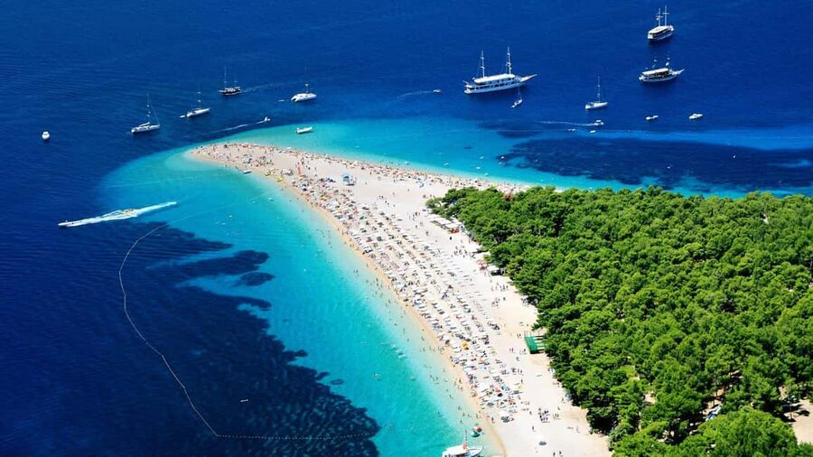 Makarska: Golden Horn Beach & Secluded Bays Speedboat Tour - Zlatni Rat gives you the longest pause