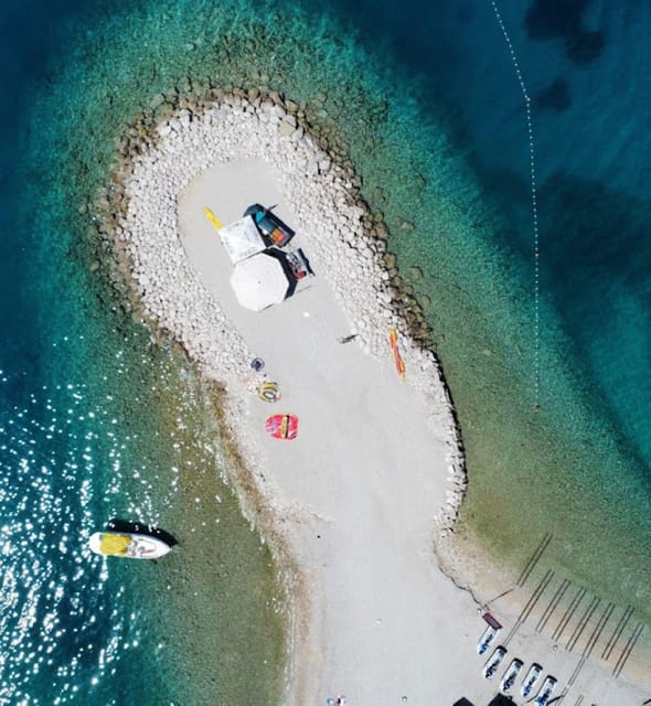 Makarska: Parasailing Experience - MPL Nautika - The view from 100 to 700 meters