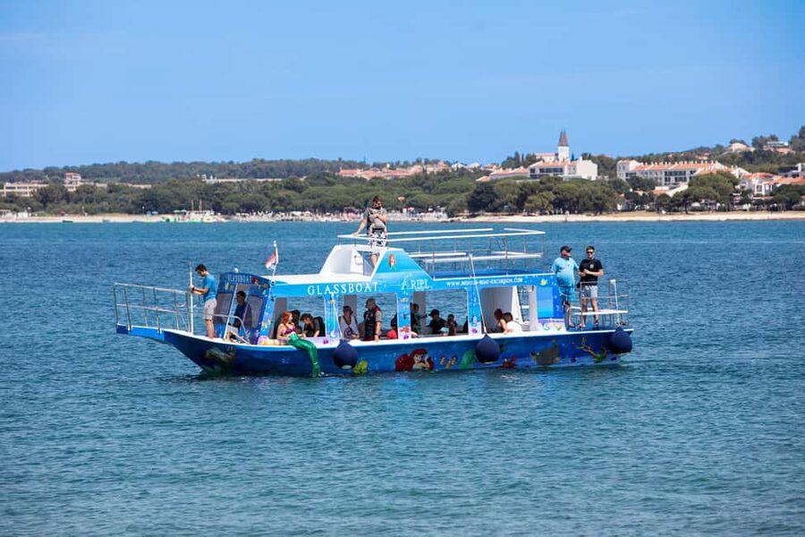 Medulin: Glass Boat Tour Experience to Kamenjak with Mermaid - Swimming in Nature Park Kamenjak