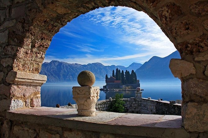 Montenegro Coast Experience from Dubrovnik (private) - Sveti Stefan from the coastal road