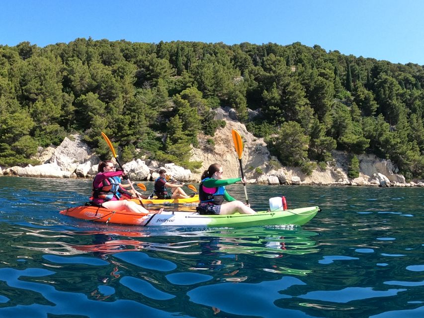 Morning Split Sea Kayaking Tour - The swimming, snorkeling, and cliff-jumping stop