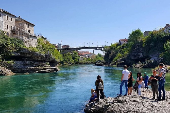 Mostar and Pocitelj Private Tour From Dubrovnik - The first stop at Dubrovnik Bridge