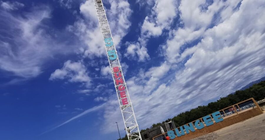 Novalja: Zrce Beach Bungee Jumping Experience - The safety briefing and equipment