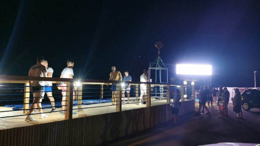 Novalja: Zrce Beach Bungee Jumping Experience - Taking the leap over Zrce Beach