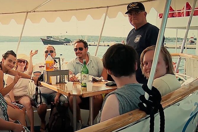 NP Brijuni Island Swimming & Dolphin Watching Sunset Cruise - Dinner at sea, with three menu choices