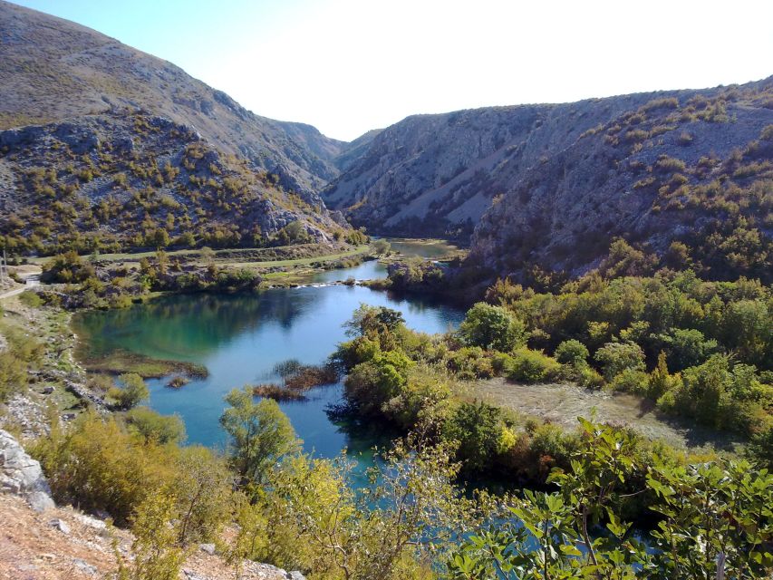Obrovac: Rafting or Kayaking on the Zrmanja River - The Zrmanja and Krupa canyon views