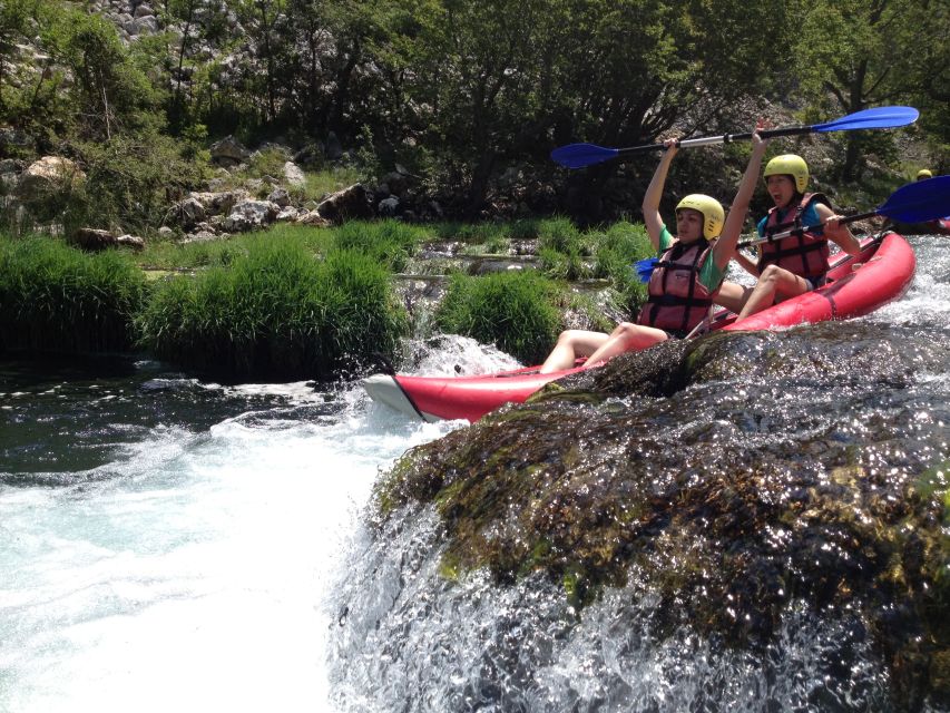 Obrovac: Rafting or Kayaking on the Zrmanja River - Kayaking 14.5 kilometers in summer