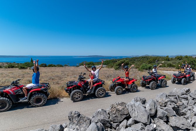 Off road Quad Adventure Tour on Island Čiovo - The three-hour tour adds a quiet beach