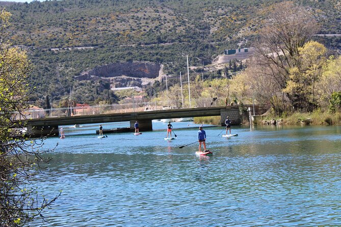 Ombla river Paddleboarding tour in Dubrovnik with snacks - Reaching the Ombla River spring