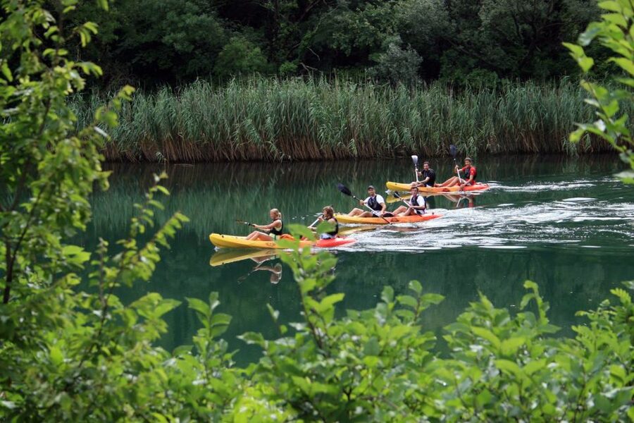 Omiš: Kayaking and Snorkeling Tour - Swimming in the Cetina’s clear water