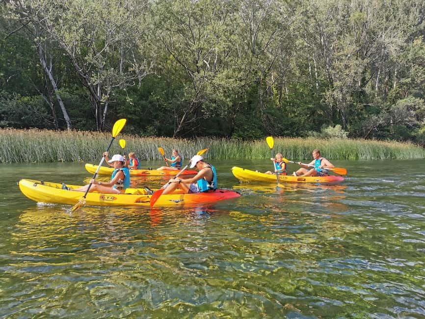 Omiš/Split: 4h Kayaking in Cetina Protected Nature Park Area - Key points at a glance