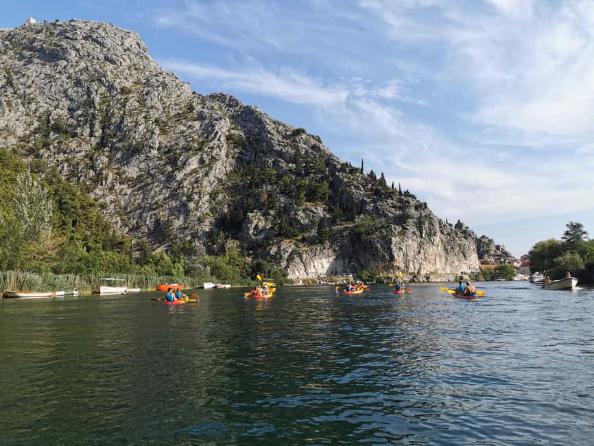 Omiš/Split: 4h Kayaking in Cetina Protected Nature Park Area - Mirabella Fortress and the river’s older story