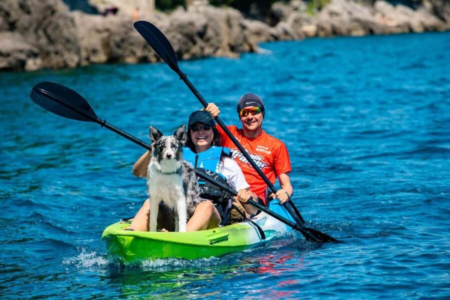 Opatija: Explore kayak adventure - Starting at Slatina Beach in Opatija
