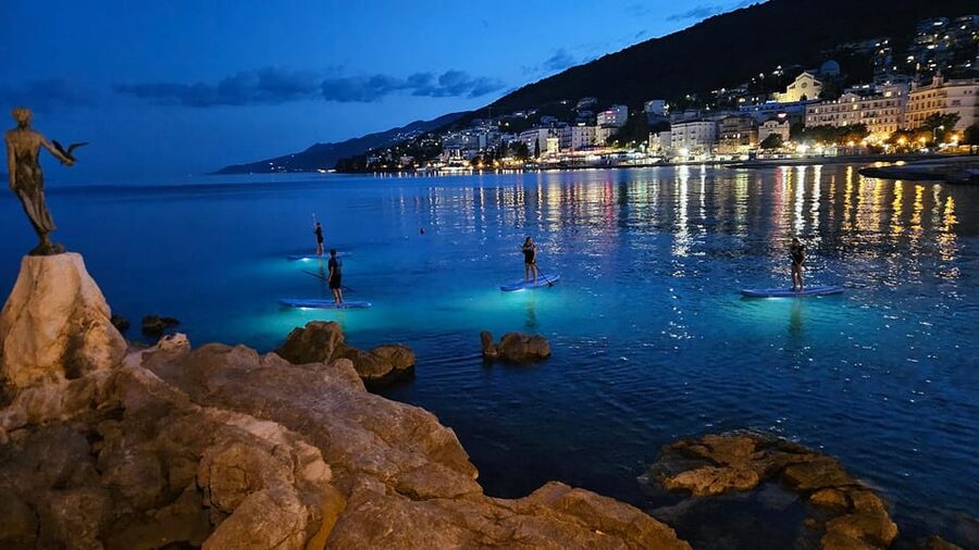 Opatija: Guided SUP Paddleboarding Adventure at Night - Is $75 a fair price?