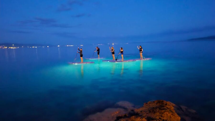 Opatija: Guided SUP Paddleboarding Adventure at Night - Weather, water, and the small print