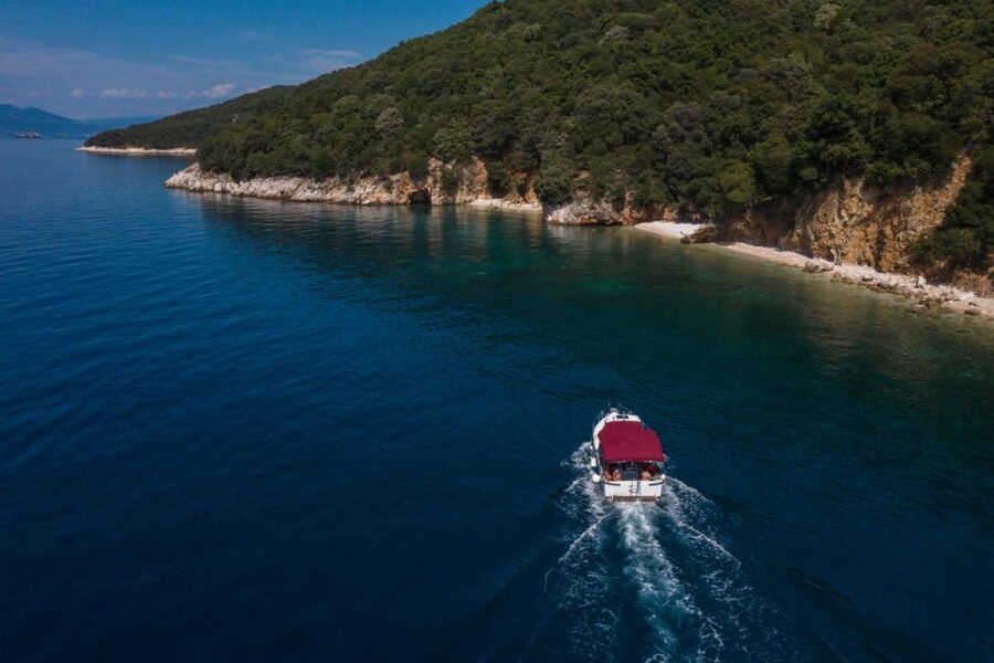 Opatija/Lovran: Boat Trip to Secluded Beaches on Island Cres - Bay Banja is the final chance to swim