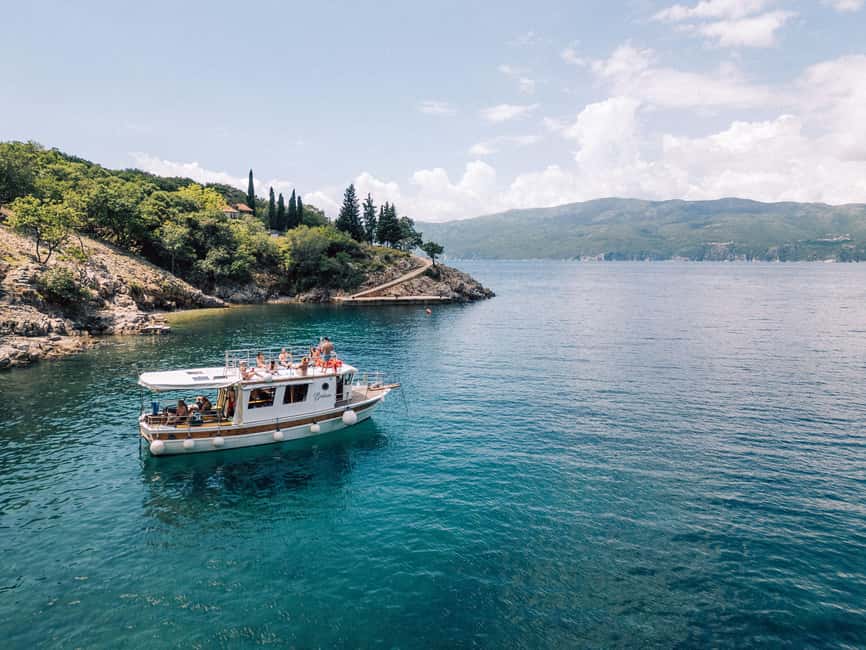 Opatija: Private Cres Island Boat Tour - Two hours at a wild lagoon