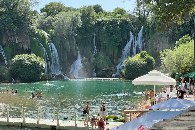 Over the Bridge to the Falls (Mostar) - The early pickup and long road to Mostar