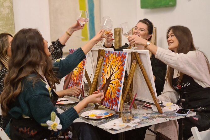 Painting party at Art Bottega - Paint & Wine Studio in Zagreb - Key Things to Know Before You Book