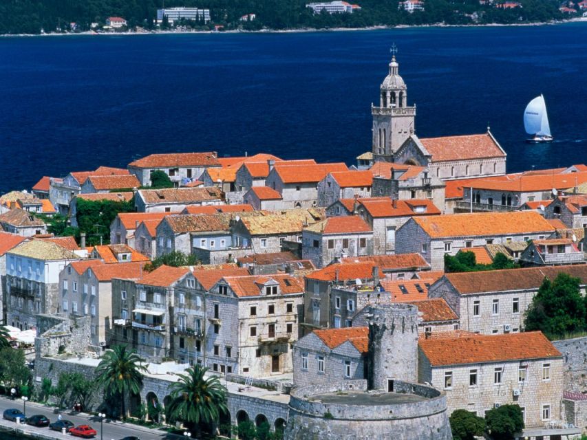 Peljesac Peninsula & Korcula Island Day-Trip from Dubrovnik - Leaving Dubrovnik by bridge and coast