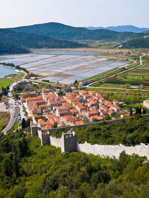 Peljesac Peninsula & Korcula Island Day-Trip from Dubrovnik - Ston: salt, walls, and a short stop