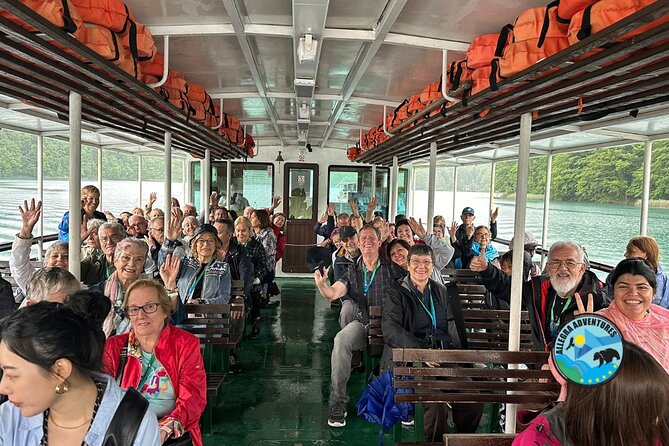 Plitvice Lakes Tour: Secured Tickets, Train & Boat Ride - Descending toward the lower lakes