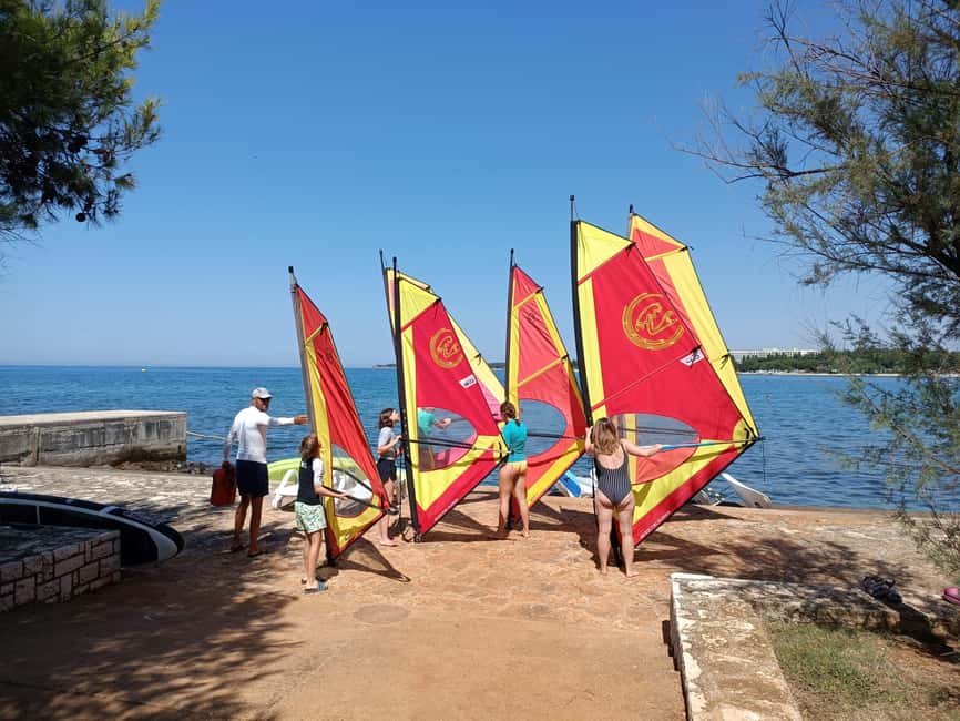 Poreč: 2-hour windsurfing lesson - Key points at a glance