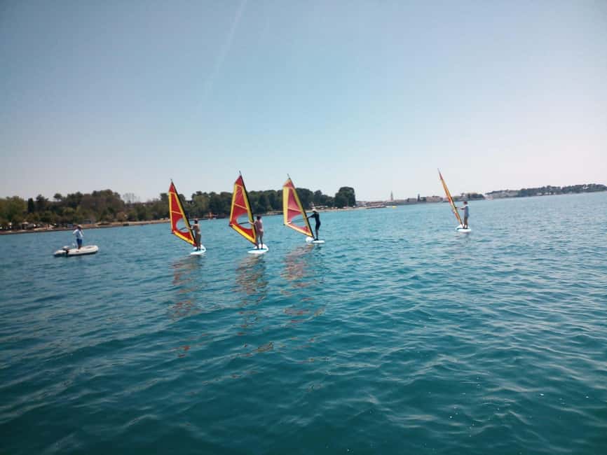 Poreč: 2-hour windsurfing lesson - Starting at Pical Beach in Špadići