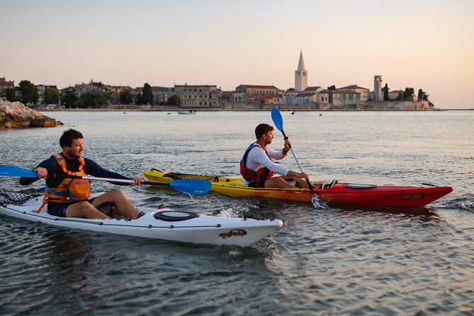 Poreč sunset sea kayaking tour - Key points at a glance