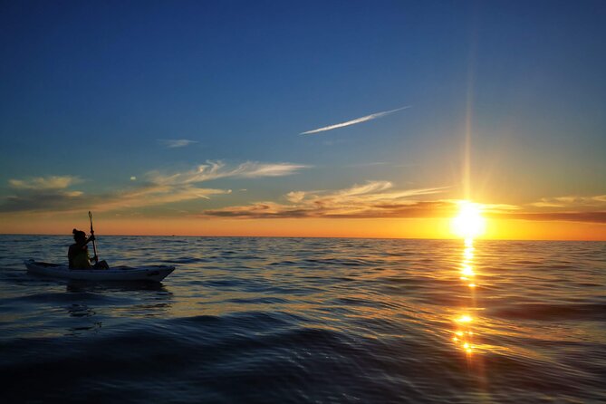 Poreč sunset sea kayaking tour - Seeing the Euphrasian Basilica from the sea